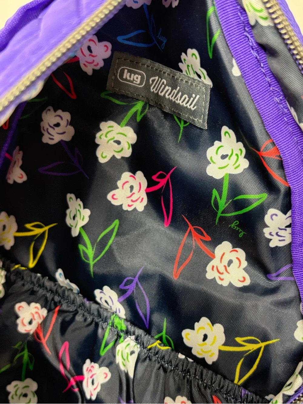 Lug Windsail Sling Bag Violet Purple